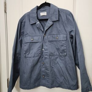 5/$30 Old Navy  Slate Blue Shirt Jacket